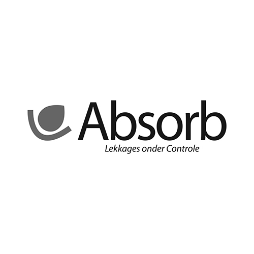Logo Absorb. Samenwerking met Bureau du Sud